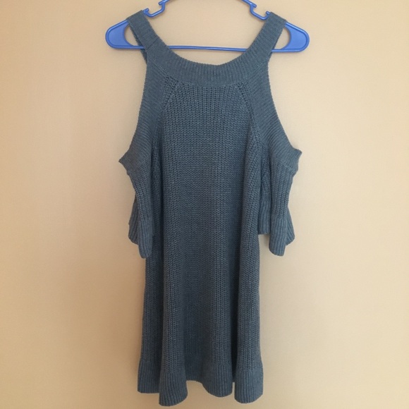 dRA Los Angeles Cold Shoulder Knit Sweater - Picture 4 of 4